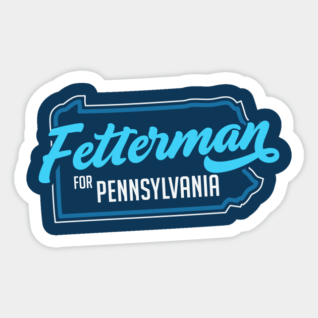 Fetterman for Pennsylvania // PA Senate Race Sticker by SLAG_Creative